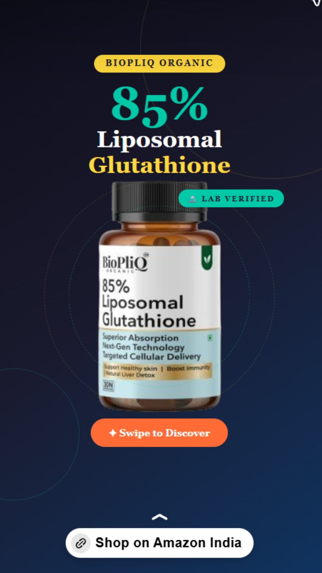 Biopliq Liposomal Glutathione Benefit